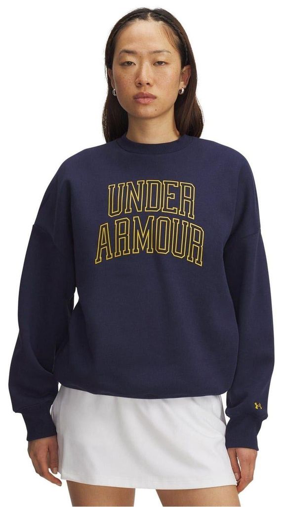 Under Armour - "Varsity" Sweatshirt für Damen GT17631 (38 DE) (Marine/Gold)