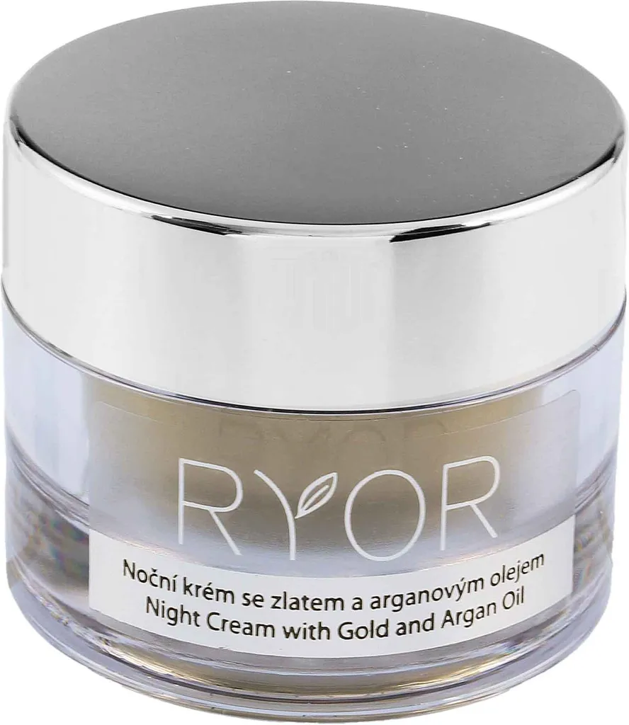 Soin Nuit Anti-Rides RYOR Argan Care à l'Or : Répare Peau Sèche 50ml