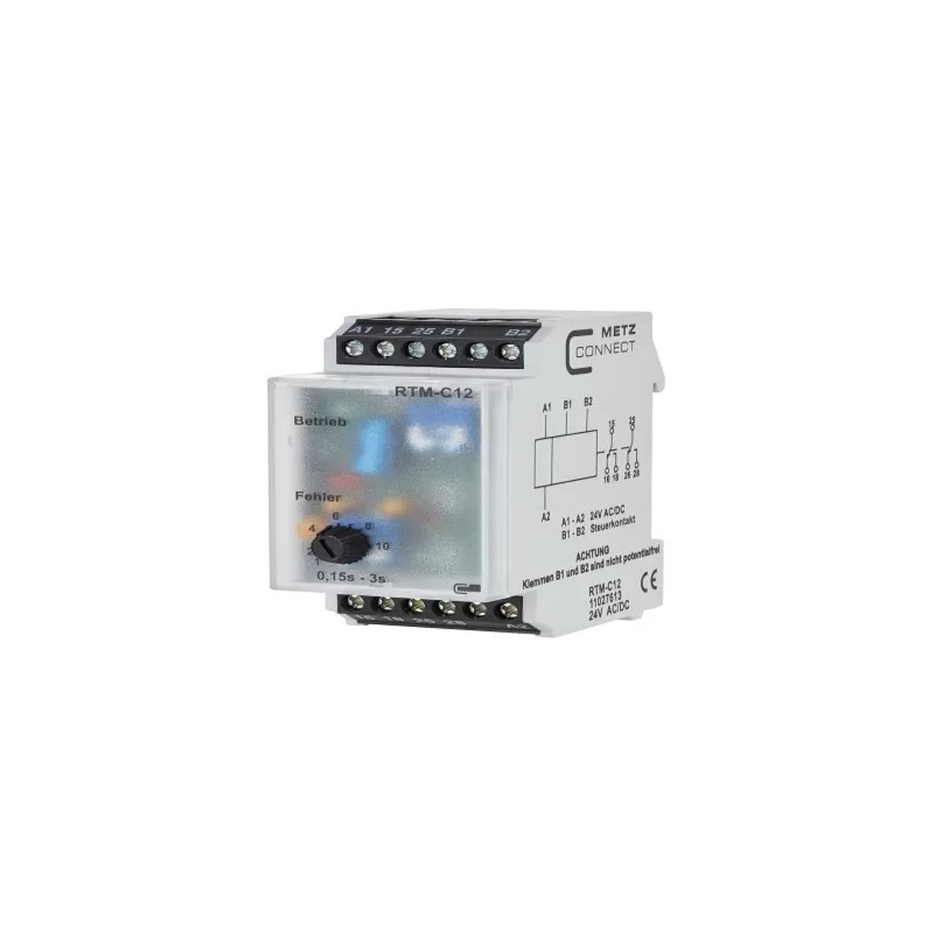 METZ CONNECT RTM-C12, 24 V AC/DC Zeitrelais