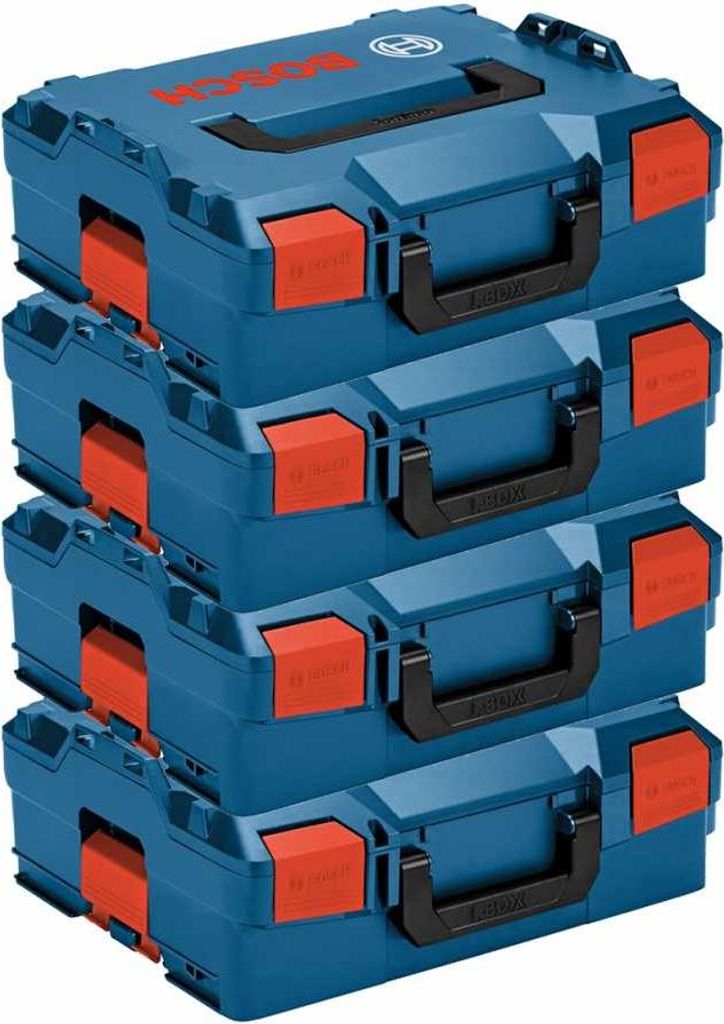 Pack mit 4 Koffers BOSCH L-Boxx 136 Produktbild 