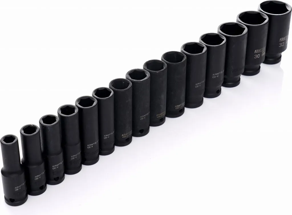 Kraft&Dele KD11756 Coffret de douilles à chocs 8-32mm - 35 pièces
