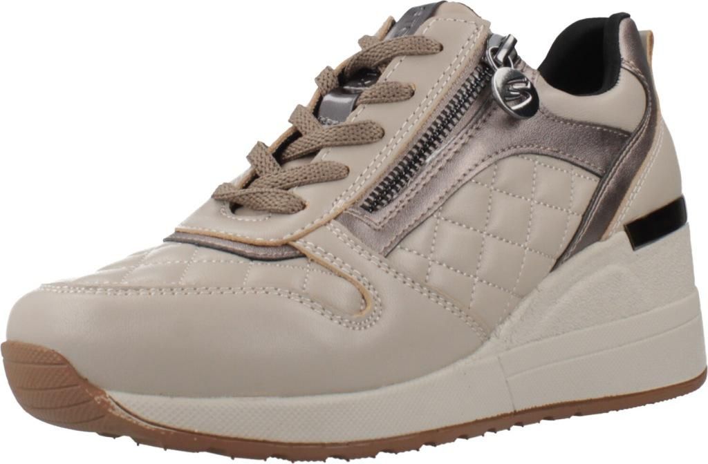 STONEFLY MINA 3 ZIP NAP MATELASSE Beige