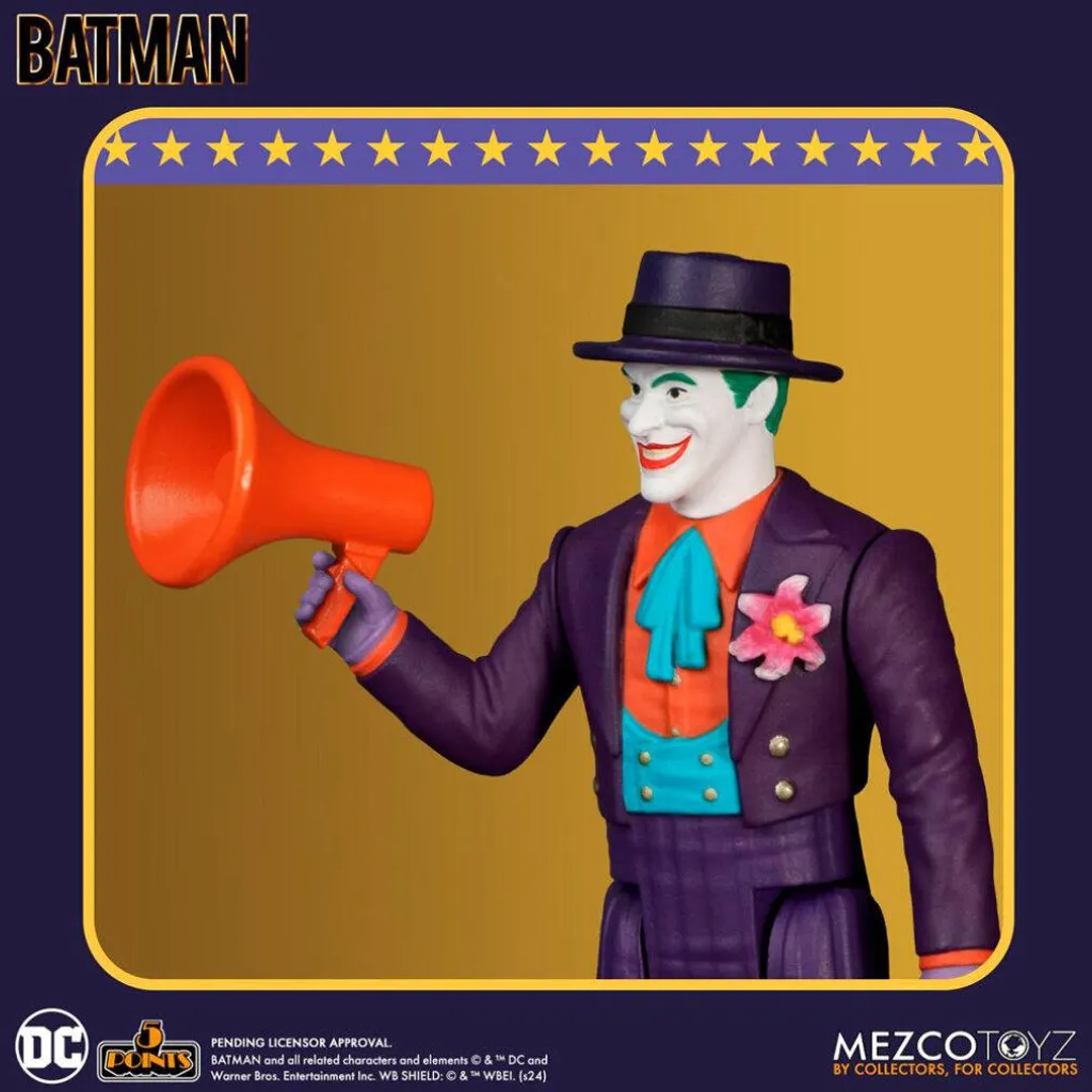 Figurine Joker Batman 1989 Finition Détail - Jouet de Qualité 9,5 cm