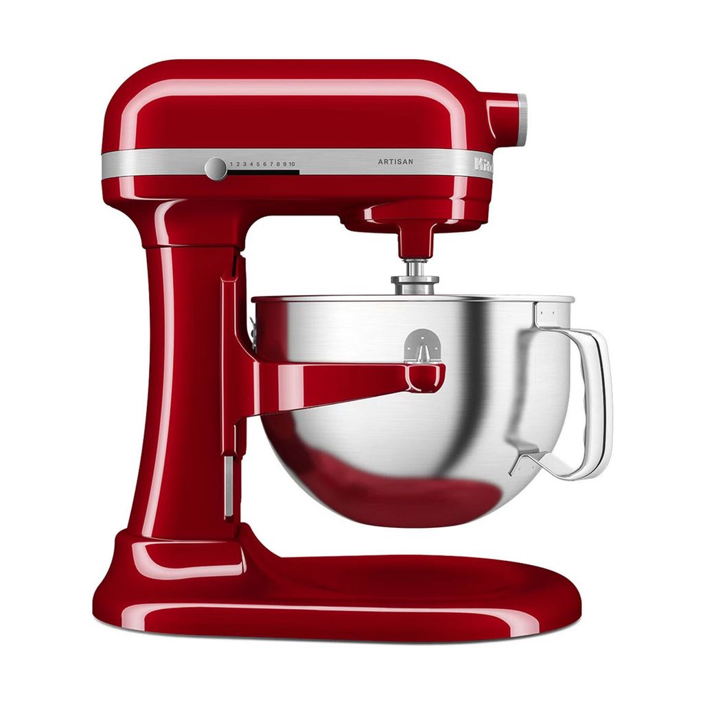 KitchenAid 5KSM60SPXEER, Standmixer, Rot, Schlagen, Kneten, Produktbild 