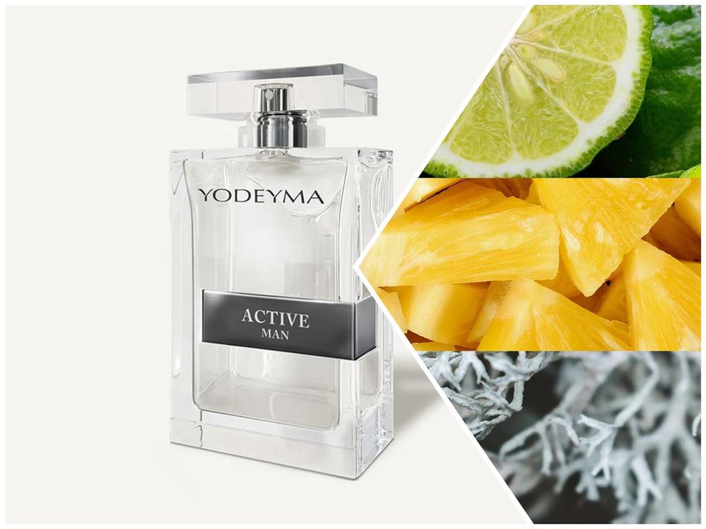 Yodeyma Herrenparfüm Active Man, 100 ml Produktbild 