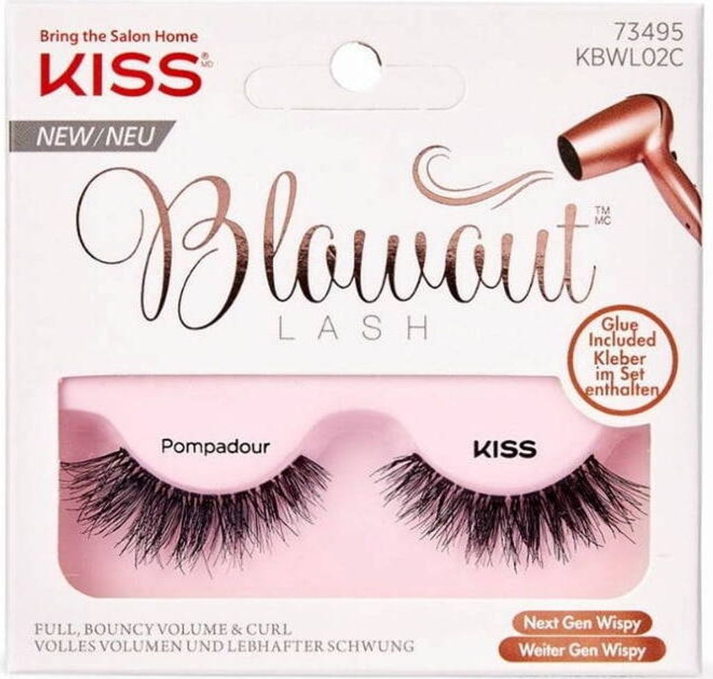 Blowout Pompadour Kiss Strip Falsche Wimpern