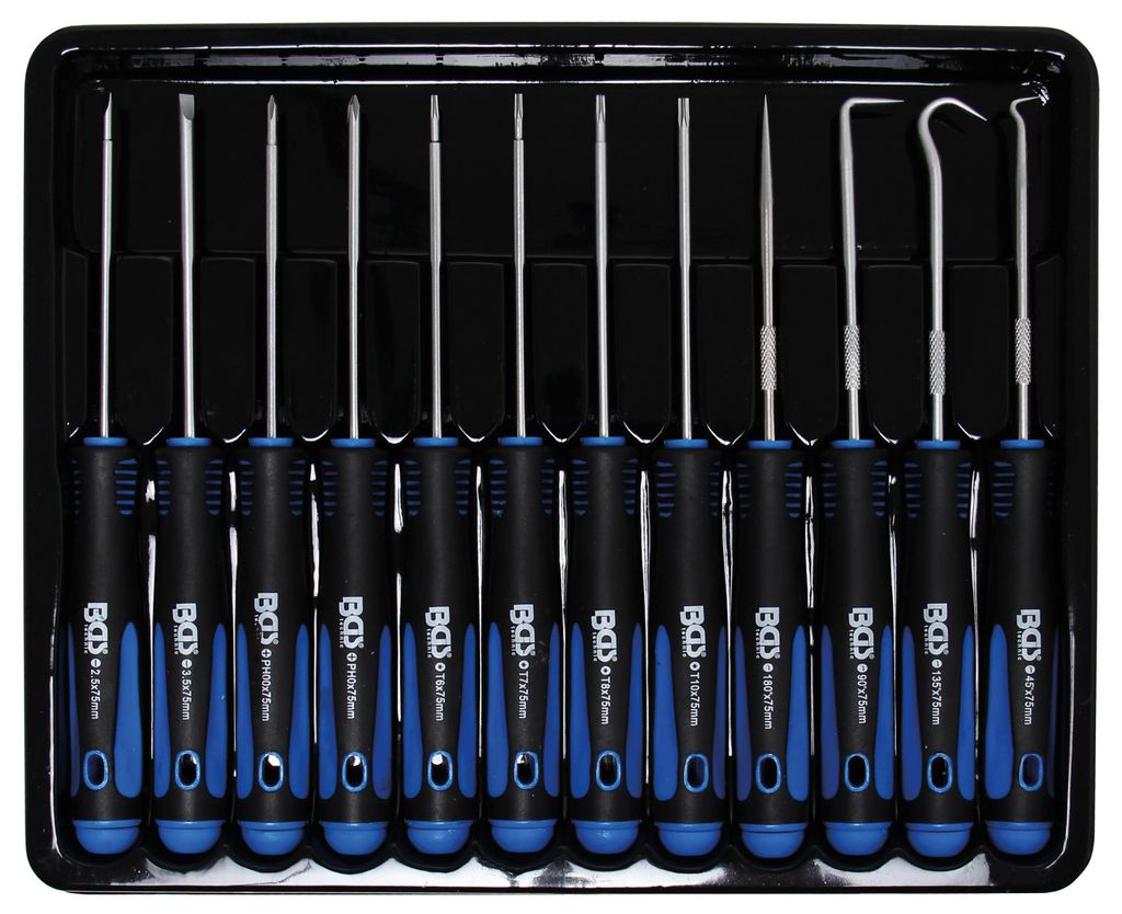 BGS technic Precision Screwdriver and Hook Set, 406 g Zdjęcie produktu 