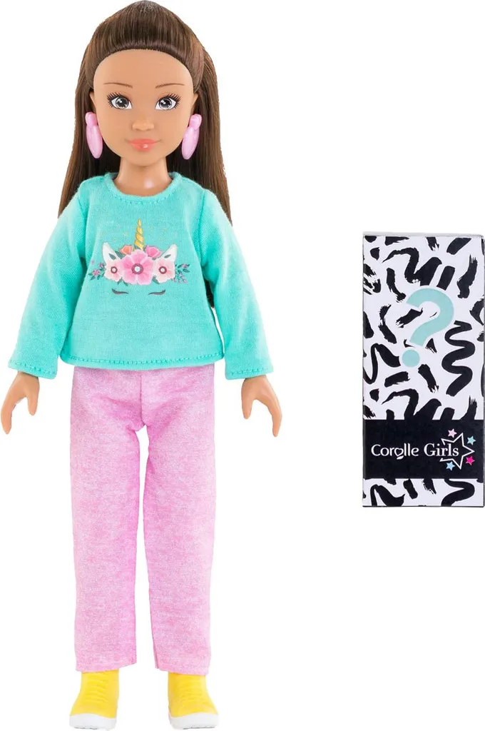 Poupée Mannequin Corolle Girls Luna avec Tenue Shopping et Surprises