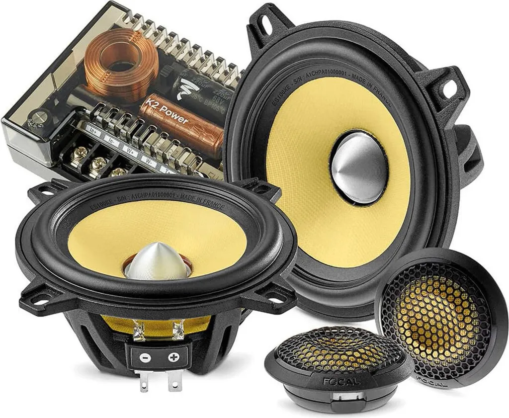 Focal ES 100 KE K2 Power Evo Membrane Kevlar et Tweeter Profil M