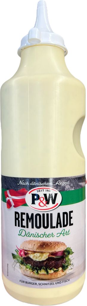 P&W Remoulade Original Danish Style 900g Squeeze Bottle Hot Obrázek produktu 