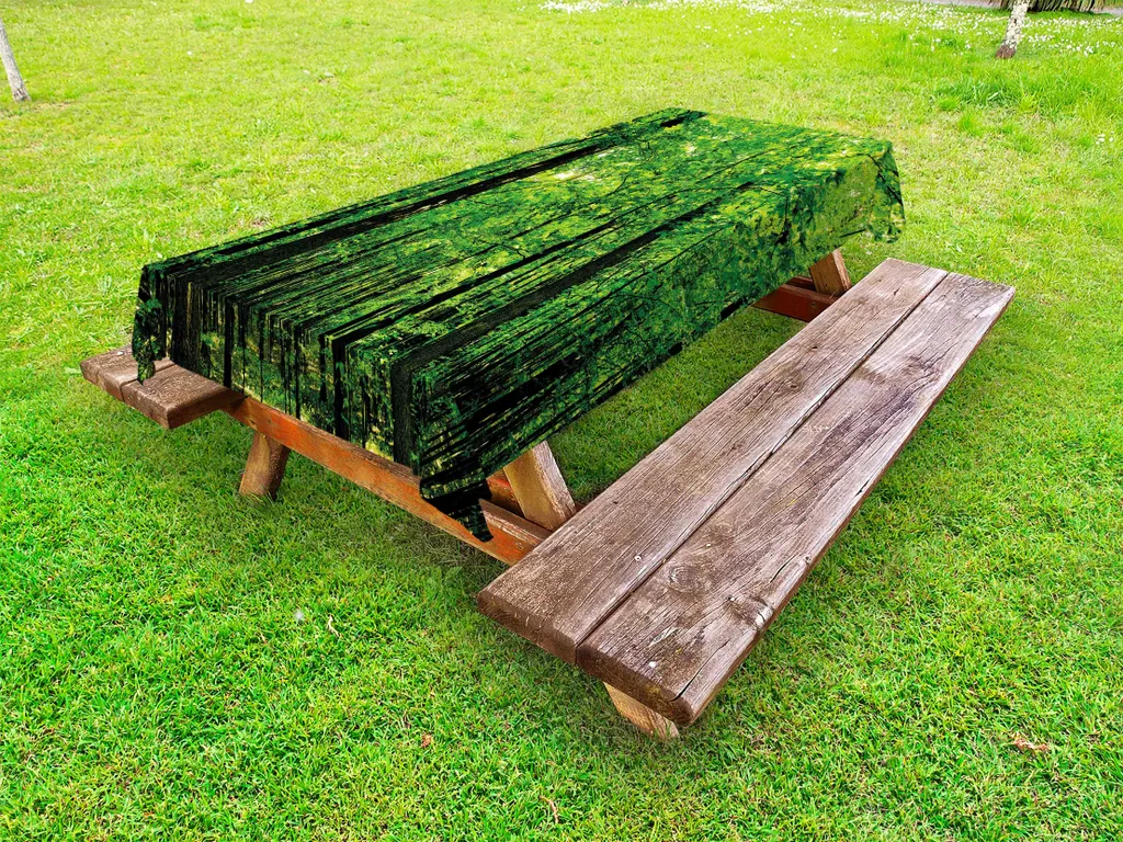 Tovaglia da Picnic Impermeabile ABAKUHAUS 145x210 - Woodland Forest