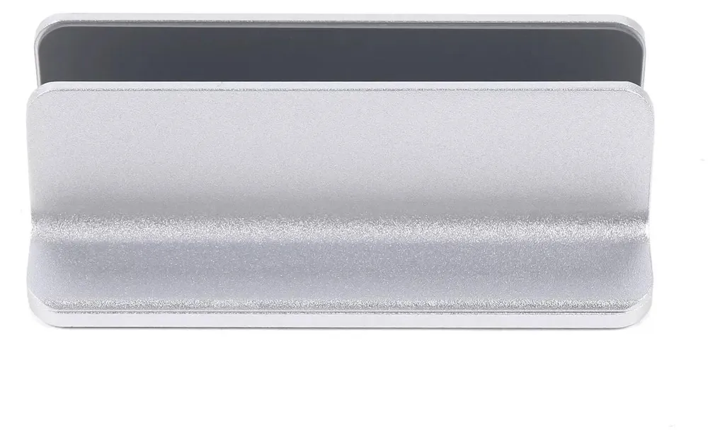 Support Vertical Laptop en Aluminium Argent - Évitez l'Encombrement PC - 6