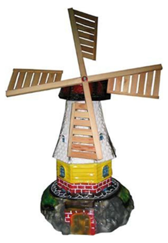 Design Mühle Figur Statue Skulptur Höhe 70cm Statuen Figuren Dekoration Deko Neu