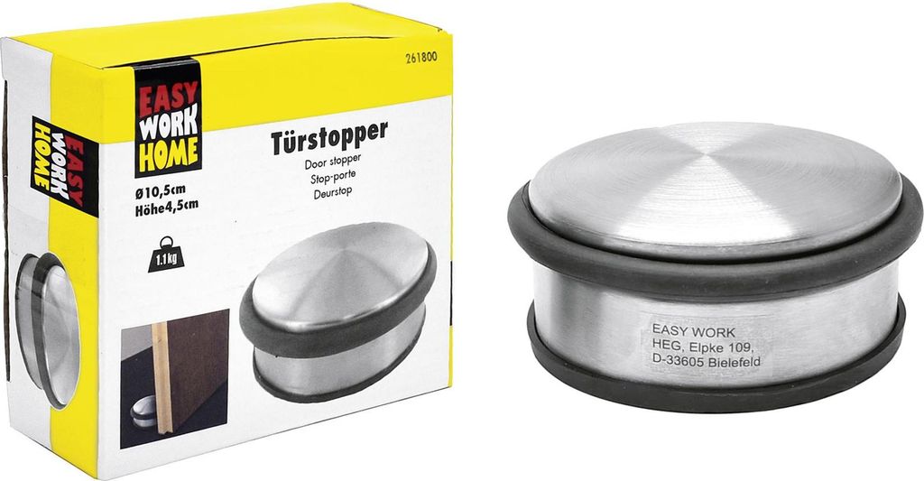 EASY WORK Türstopper niedrig, 1,1kg 261800 4303391881125 Produktbild 
