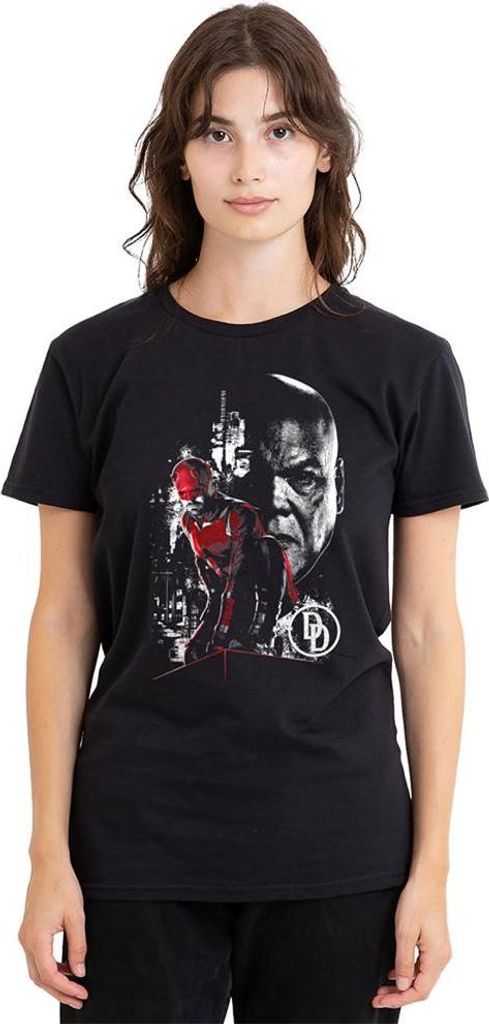 Daredevil - "Born Again" T-Shirt für Damen TV21909 (S) (Schwarz)