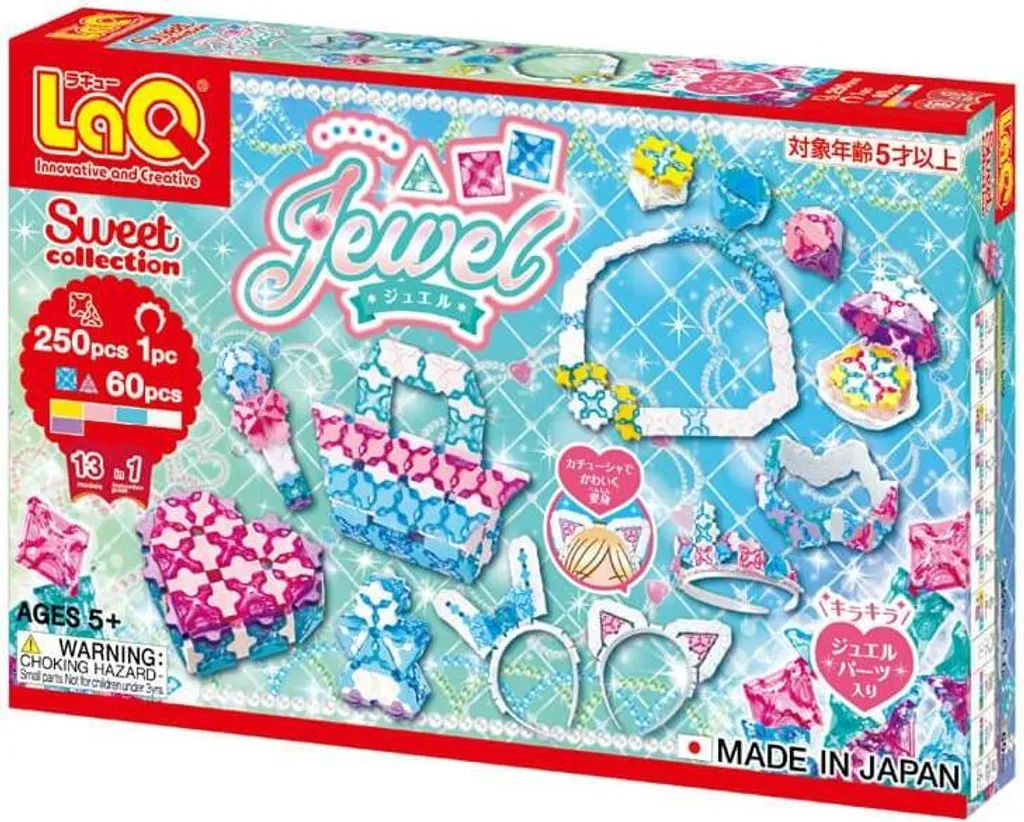LaQ Sweet Collection Jewel - Coffret de Jeu de Construction Créatif