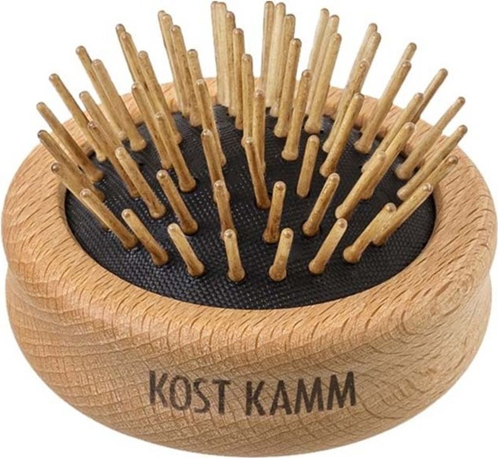 Pop-Up Bürste - mit Holznoppen Buche Ø7cm