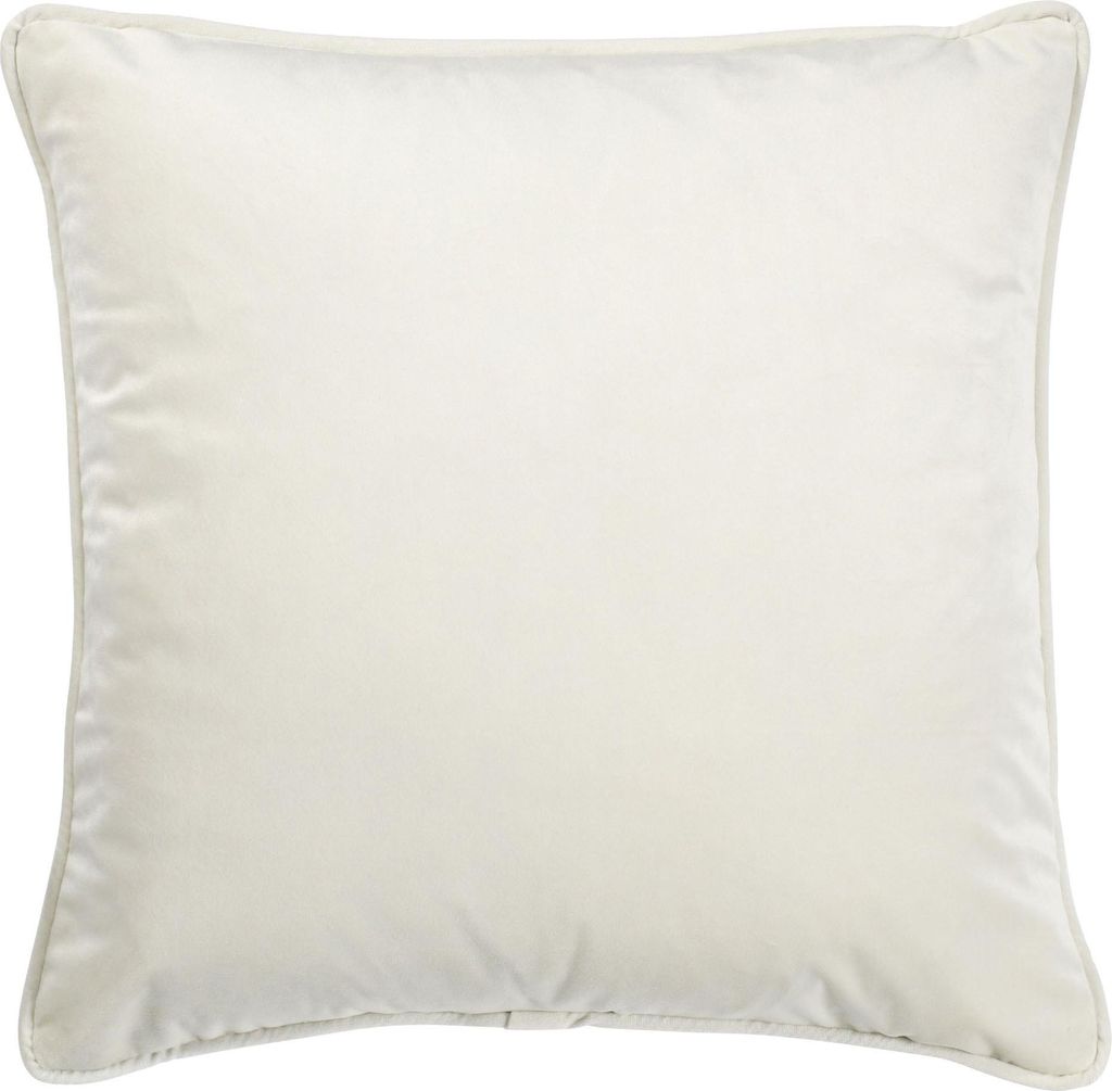 Dutch Decor Dekokissen Finn 45x45 cm Weiß Unifarben