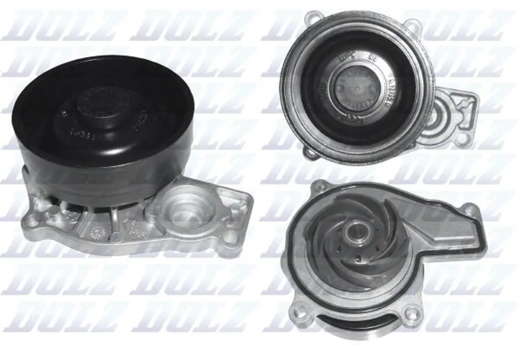 Pompe à eau robuste DOLZ B254 compatible avec BMW Série 2 F46 B254