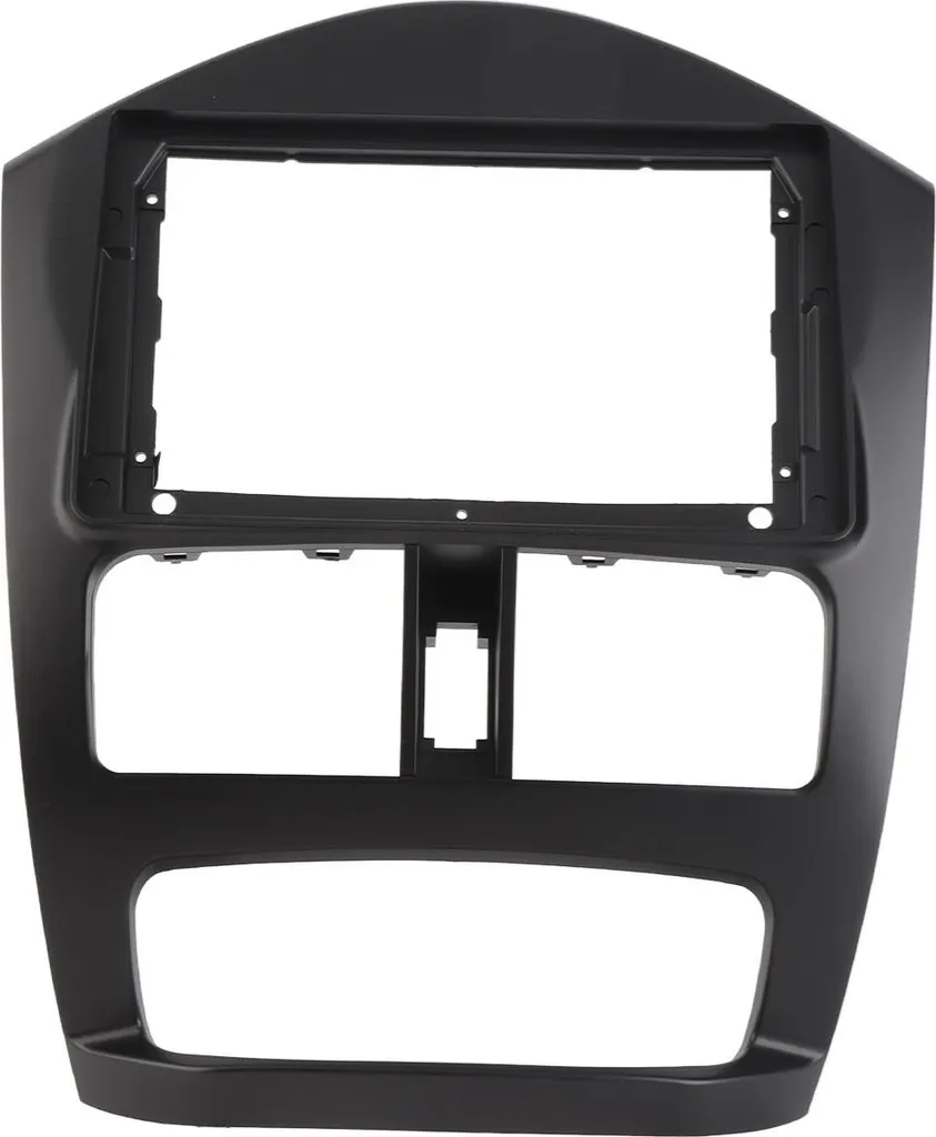 Cadre de Montage Autoradio 2-Din en ABS Noir pour Spark et Beat 2014