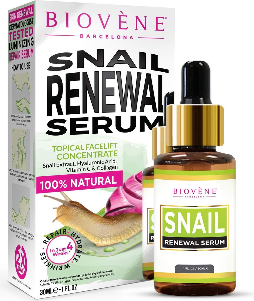 Biovene Active Renewal Ultra Regenerating Facial Serum Treatment 30ml