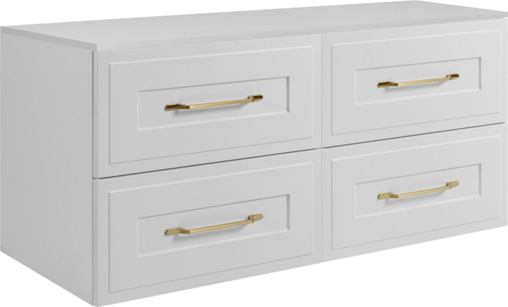 RODAN | Mobile da bagno 120 cm - Bianco - Appeso - con 4 Immagine del prodotto 