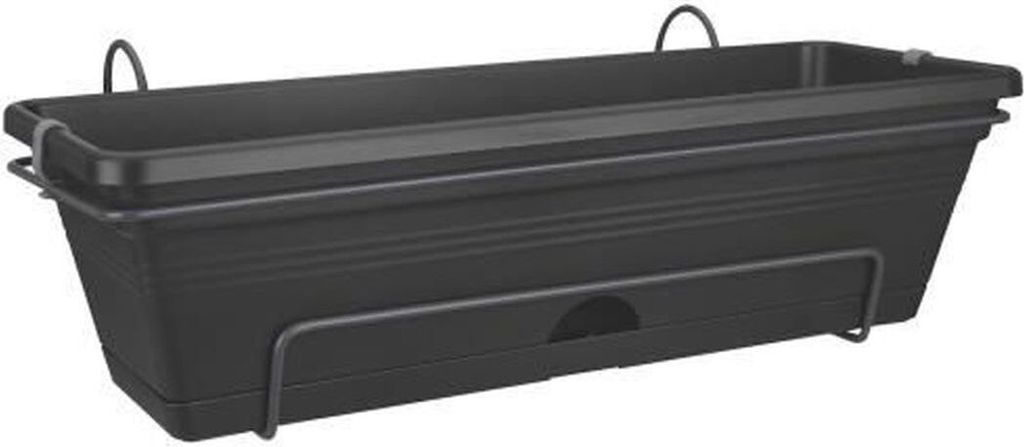 Jardinière Elho Green Basics 50cm Noire Kit Jardinière Image du produit 