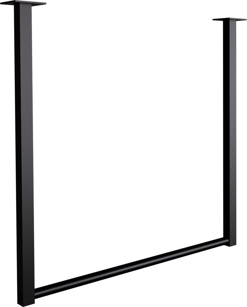 Kleiderstange HLO-CP90 60x60 cm schwarz