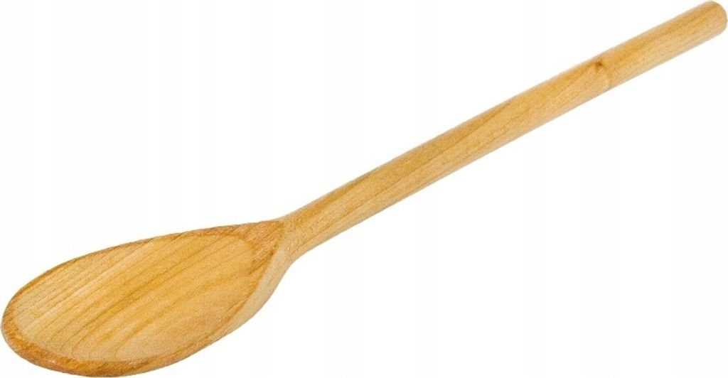 Drevená lyžica 30 cm Švédska čerešňa Kuchynská lyžica Obrázok produktu 