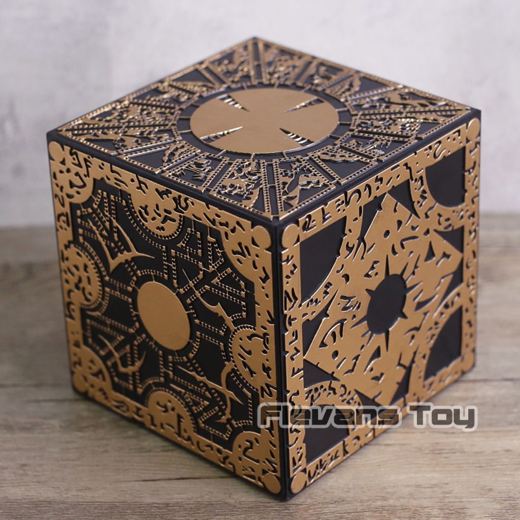 Boîte de puzzle Hellraiser amovible, accessoire de costumade d'Halloween (modèle en résine