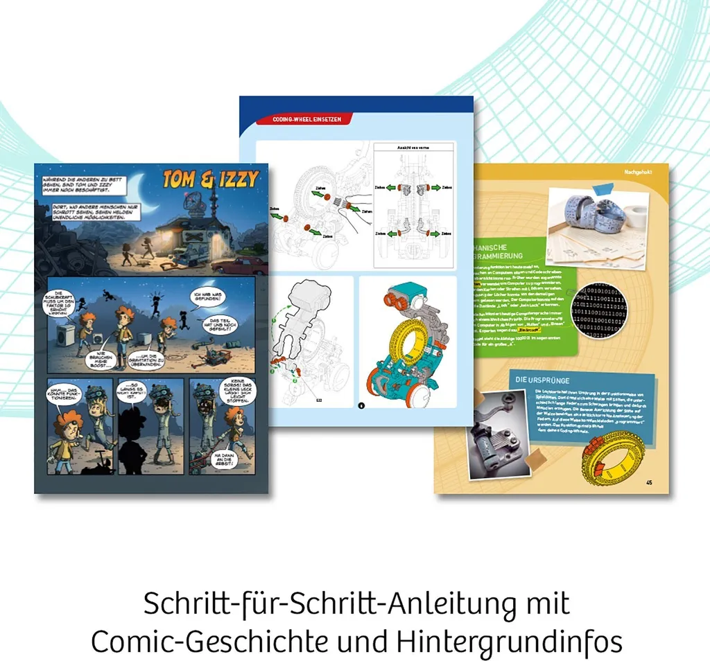 Robot éducatif programmable Codix KOSMOS : Kit de robotique STEM 5 en 1