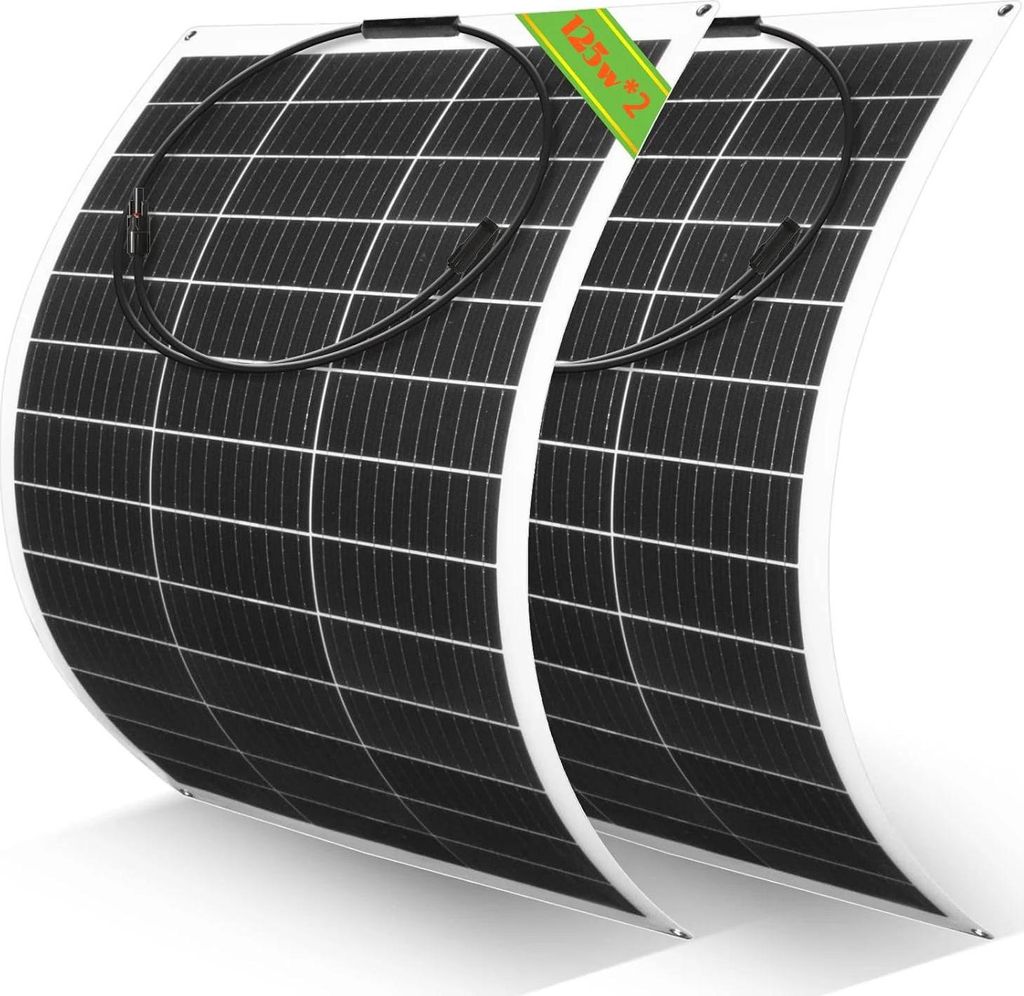 Elastyczny panel słoneczny, moc 125 W, napięcie 18 V, Zdjęcie produktu 