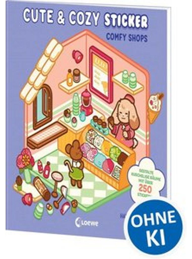 Cute & Cozy Sticker - Comfy Shops