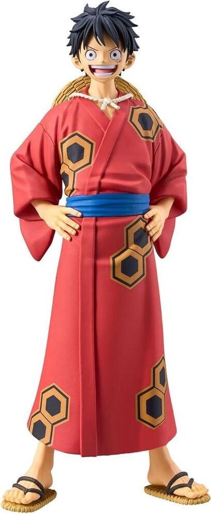 One Piece Wanokuni Yukata Monkey D. Ruffy Figur, 16 cm