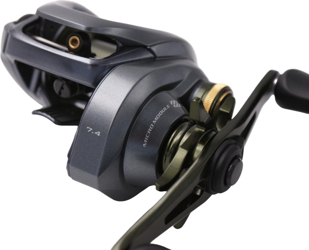 SHIMANO Curado DC, 201HG, Linkshand, Baitcast Angelrolle, Sternbremse, CUDC201HG