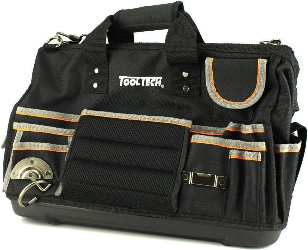 Nylon Werkzeugkoffer Werkzeugtasche schwarz Werkzeug Produktbild 