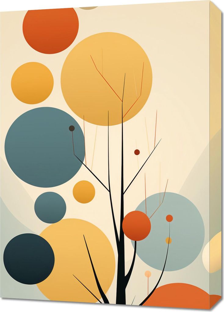 Bild 50x70cm Harmonie der herbstlichen Farben