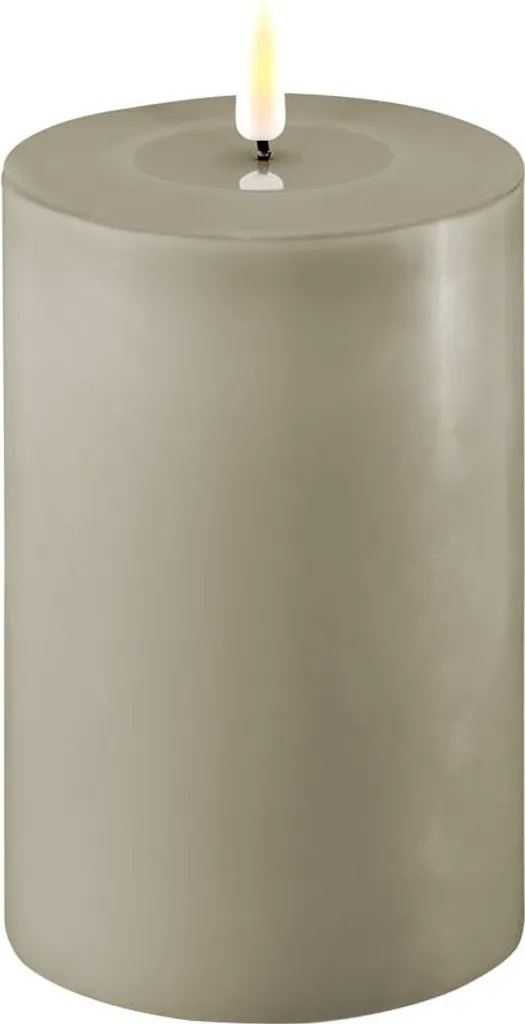 Candela LED Esterno Sabbia 10x15: Resistente e d'Impatto per Patio