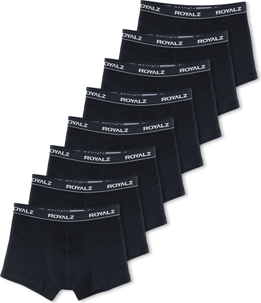 ROYALZ Boxershorts Herren Unterhosen 8er Pack Unterwäsche Produktbild 