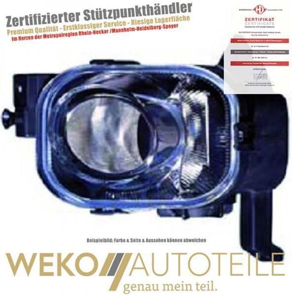 Nebelscheinwerfer links DIEDERICHS 1814087 für OPEL