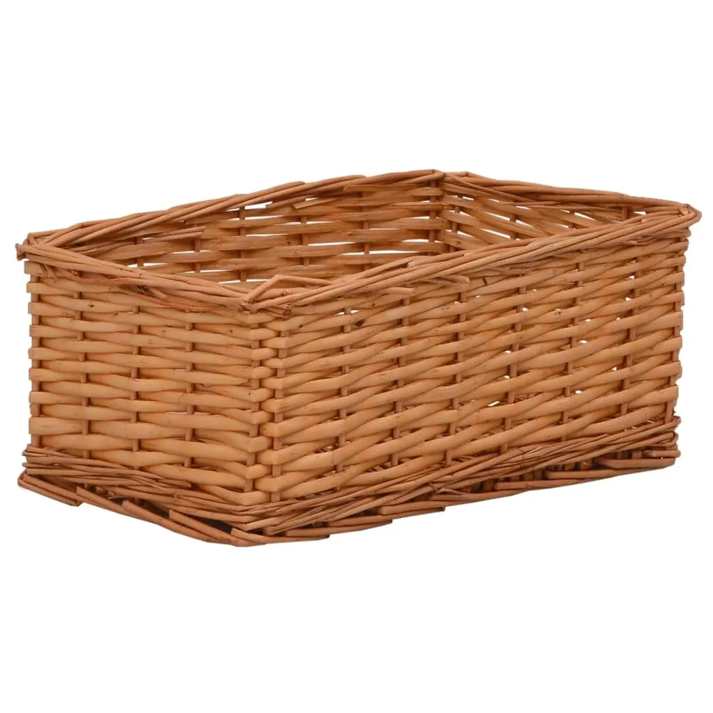 vidaXL Cestini in Vimini Marrone: 4 Pezzi per un Tocco Shabby Chic - 10