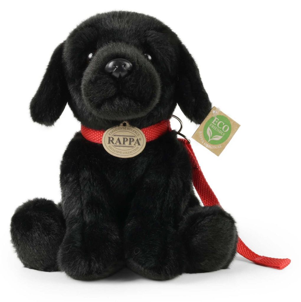 Rappa Plüsch Hund Labrador schwarz 28 cm umweltfreundliches Produktbild 