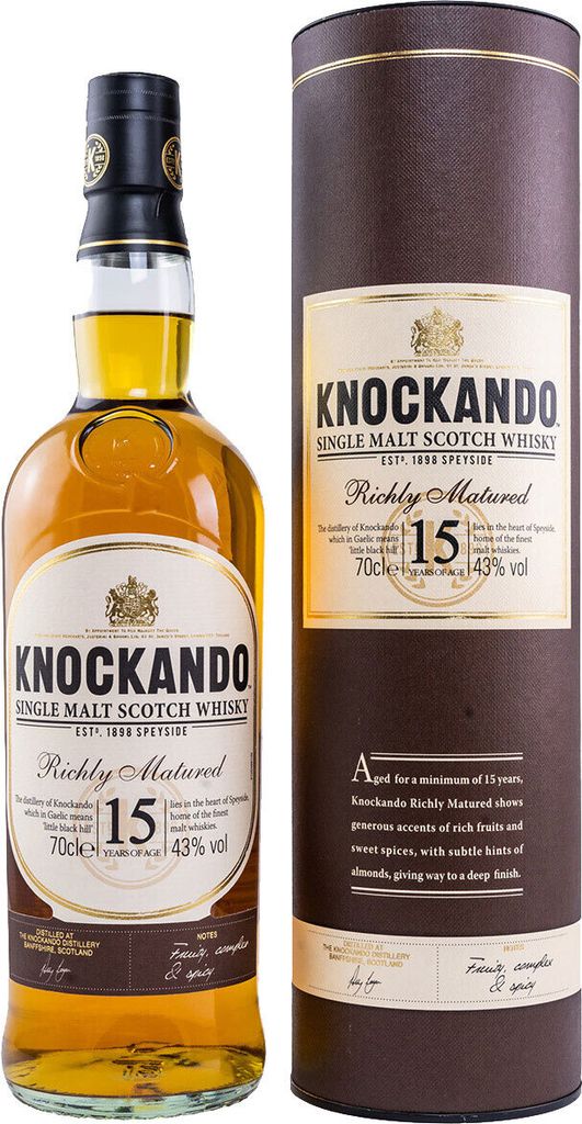 Knockando 15 Jahre - Richly Matured - Single Malt Scotch Whisky