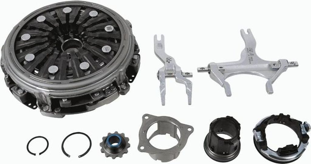 SACHS 3000 944 003 Kupplungssatz OE 414132B010 kompatibel mit Xceed, Niro, Ceed, Ioniq