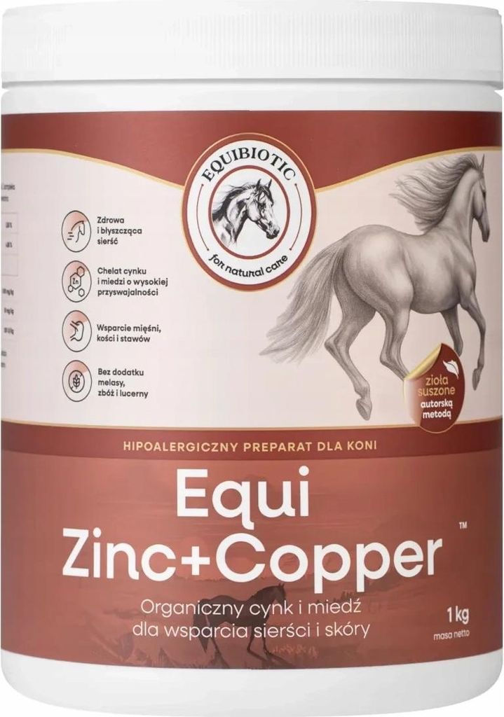 Equi Zinc Copper: mangime minerale, polvere chelata di Immagine del prodotto 