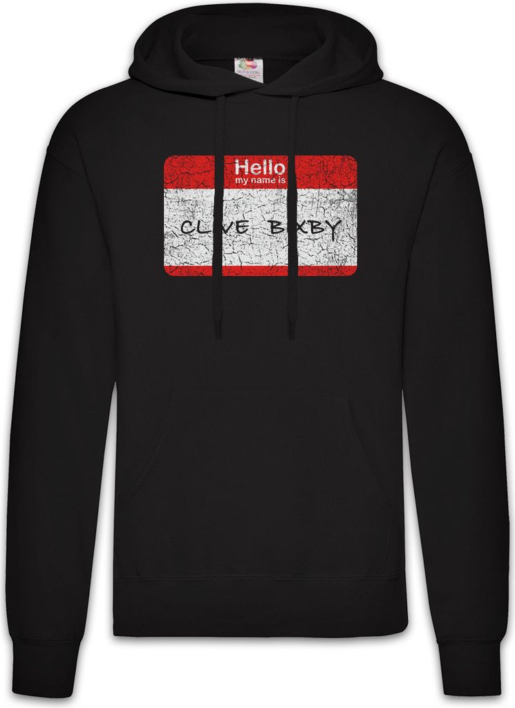 Urban Backwoods Clive Bixby, Herren Hoodie, Farbe: Schwarz, Größe: 2XL