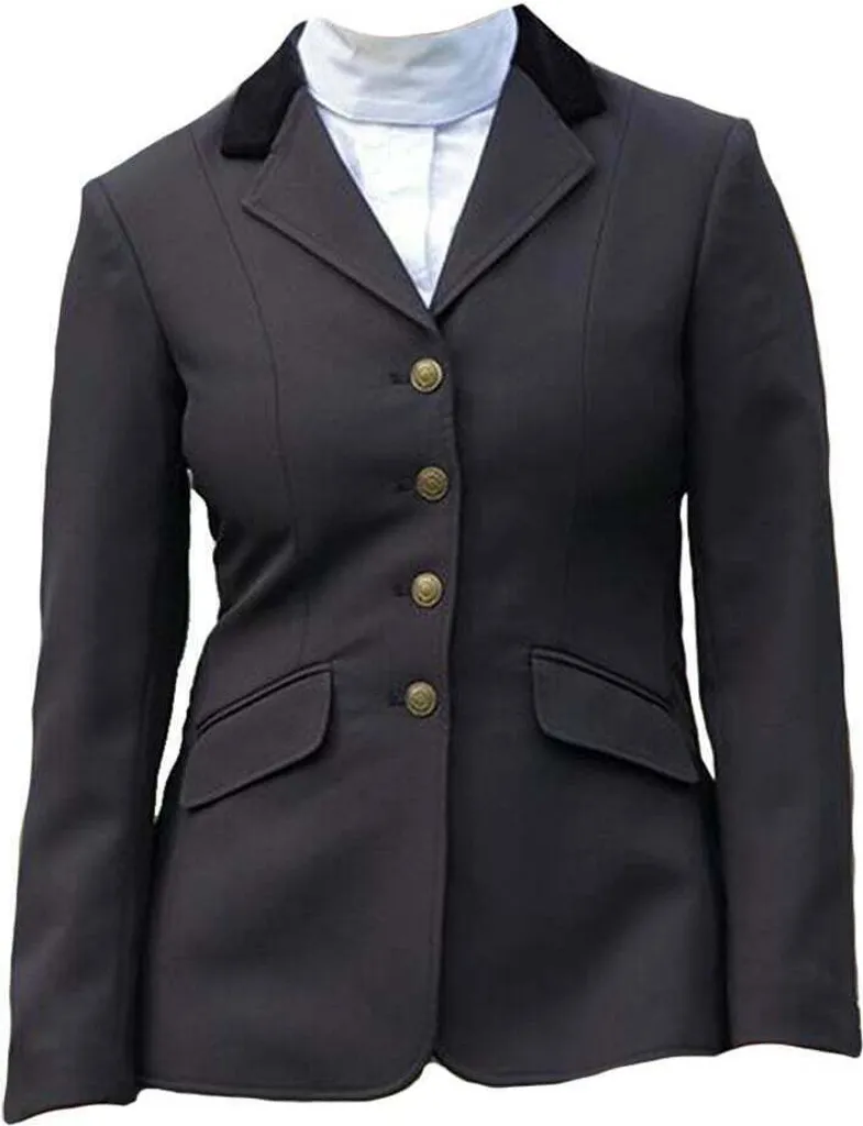 Veste Shires Aston noire ER724 extensible et respirante pour femme 38