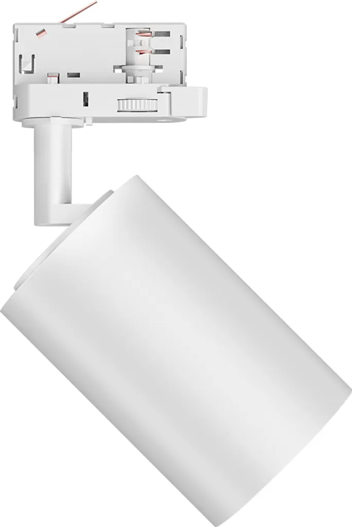 Projecteur LED 30W triphasé blanc 3CCT réglable de 3000K à 6000K - 4