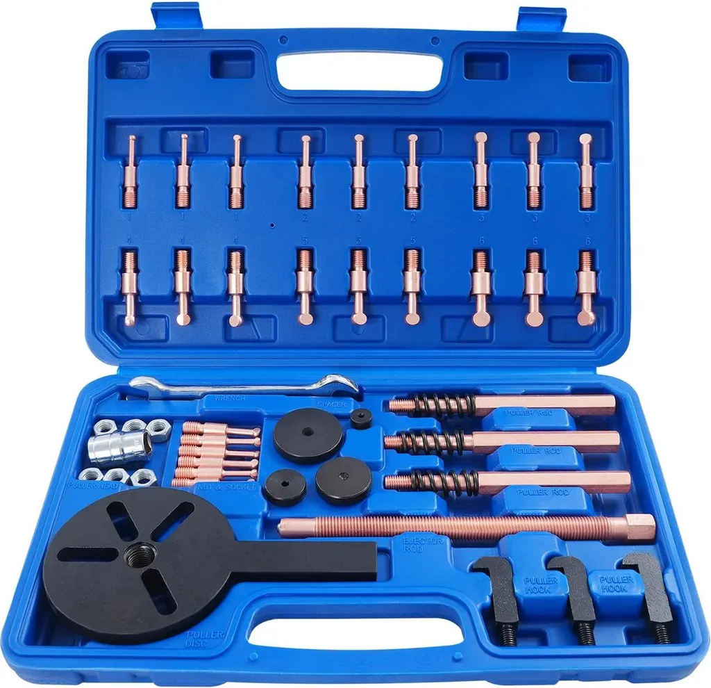 Jeu d'extracteurs et séparateur automobile en acier avec coffret 40cm