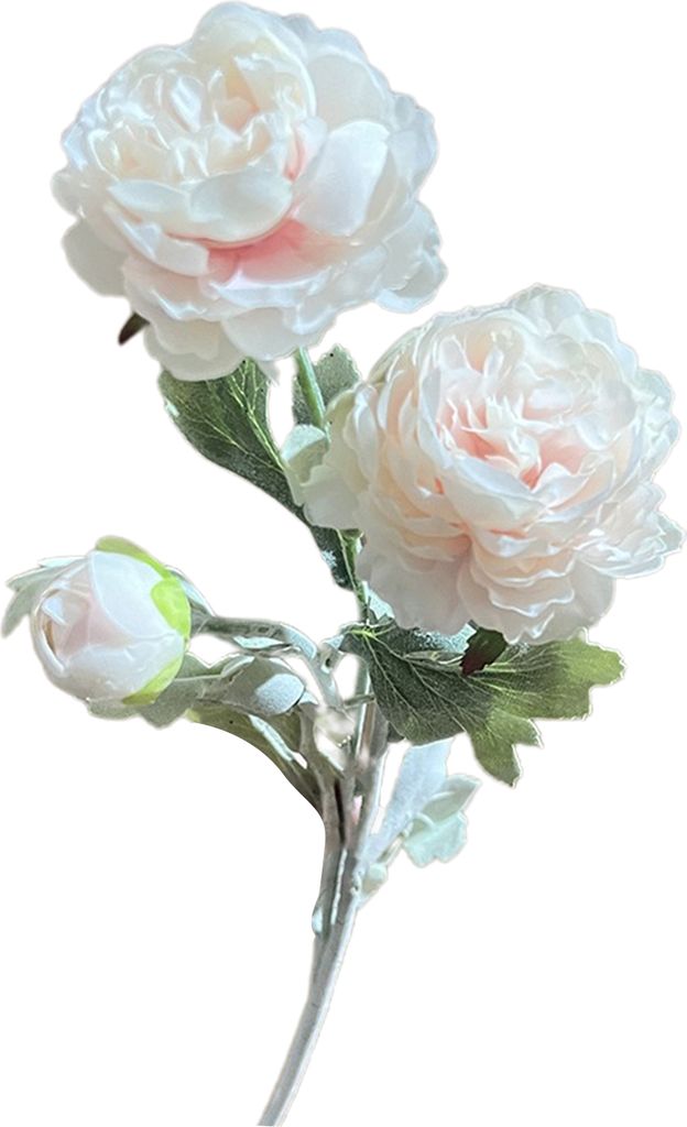 Künstliche Pfingstrose mit Stiel, 3 Köpfe, realistische Kunstblume, Hochzeit, Zuhause, Büro, Tischdekoration, Kunstblumenzweig, Blumenarrangemen...